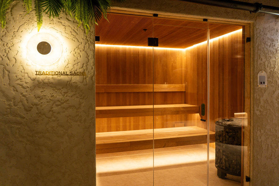 Traditional sauna