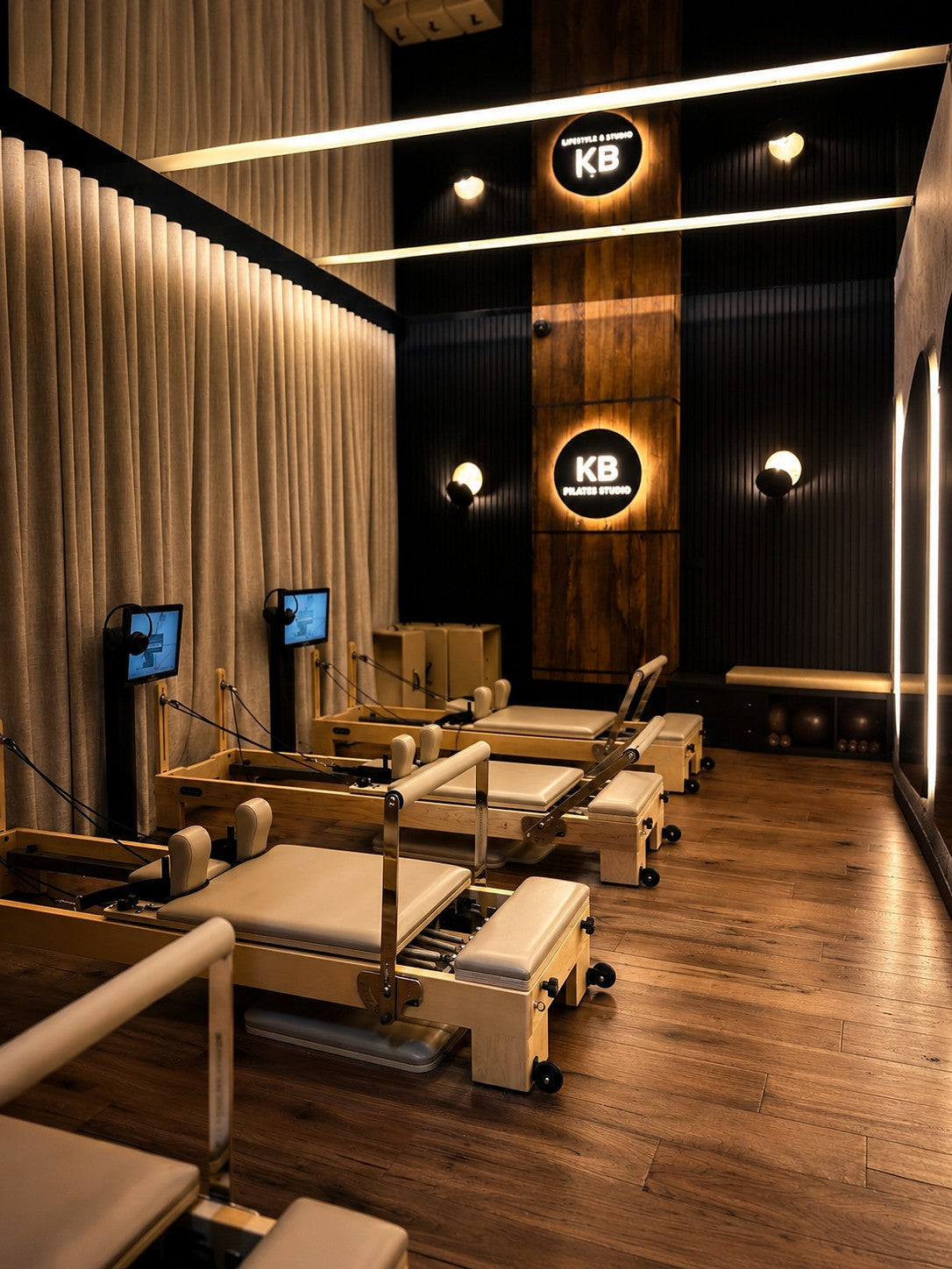 Reformer beds at KB Pilates Studio Glebe