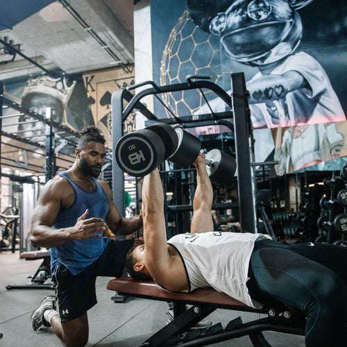 Members training on the King Beats gym floor